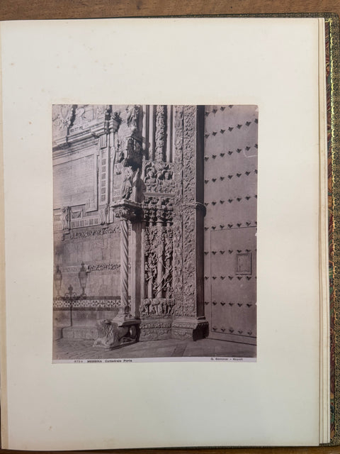 3 volumes photographic collection albumen prints