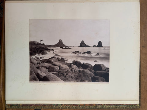 3 volumes photographic collection albumen prints