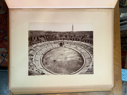 3 volumes photographic collection albumen prints