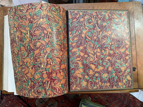 3 volumes photographic collection albumen prints