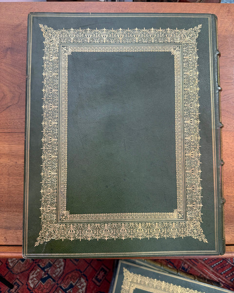 3 volumes photographic collection albumen prints