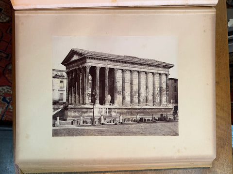 3 volumes photographic collection albumen prints