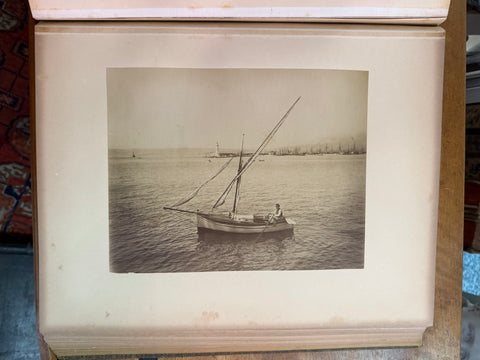 3 volumes photographic collection albumen prints