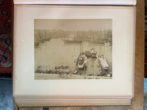 3 volumes photographic collection albumen prints