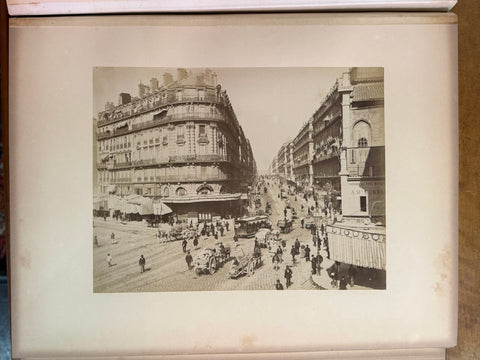 3 volumes photographic collection albumen prints
