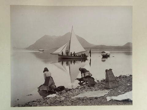 3 volumes photographic collection albumen prints