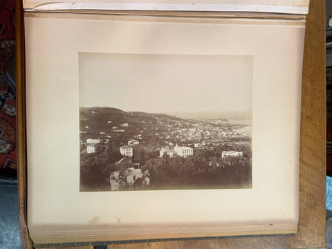 3 volumes photographic collection albumen prints