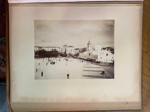3 volumes photographic collection albumen prints