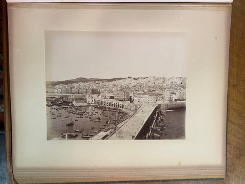 3 volumes photographic collection albumen prints