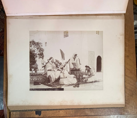 3 volumes photographic collection albumen prints