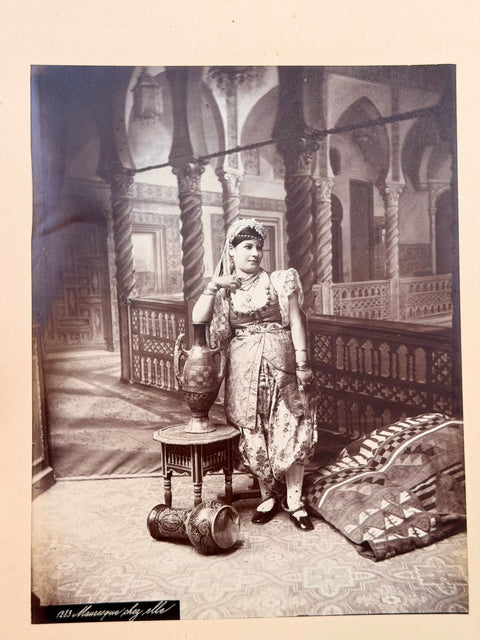 3 volumes photographic collection albumen prints