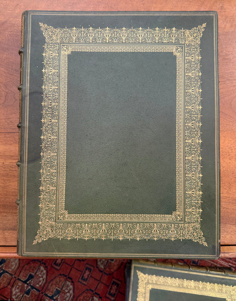 3 volumes photographic collection albumen prints