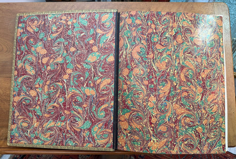 3 volumes photographic collection albumen prints