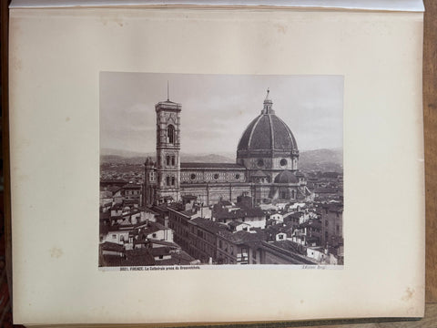 3 volumes photographic collection albumen prints