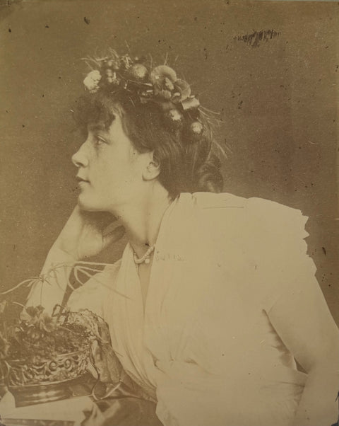 Rare photograph of Princess Mathilda Bonaparte