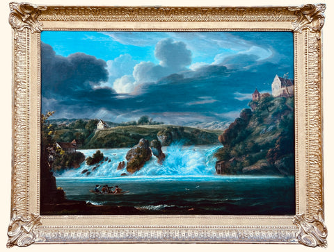 Falls of Schaffhausen on the Rhine Maximilian Neustuck 1811