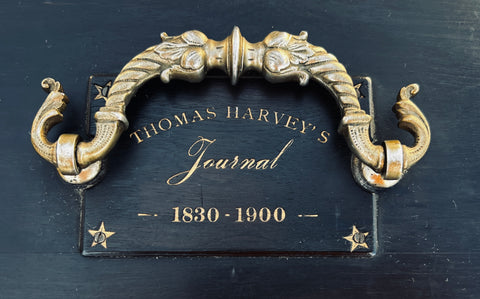 Thomas Harvey's Journal Ebony Box
