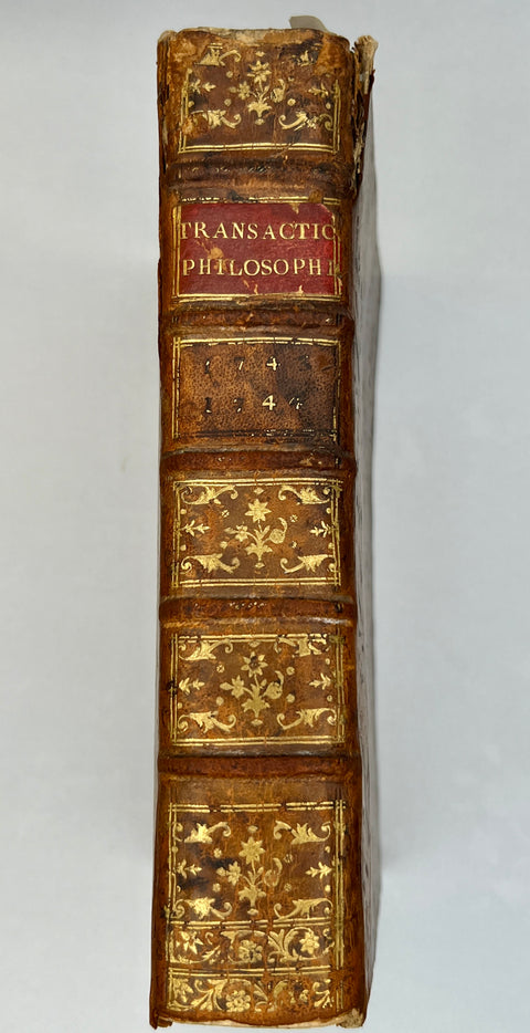Transactions philosophiques de la Société Royale de Londres 1743 - 1744