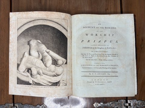 The Worship of Priapus - KNIGHT, RICHARD PAYNE.