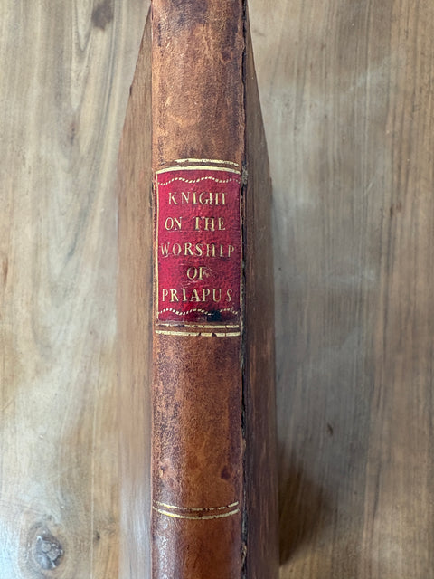 The Worship of Priapus - KNIGHT, RICHARD PAYNE.