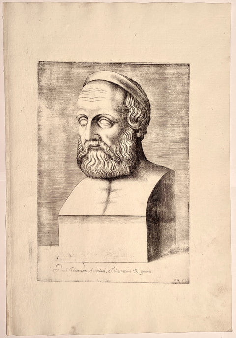 Etching after the Antique Agostino Veneziano