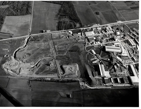 Aerial view of CERN