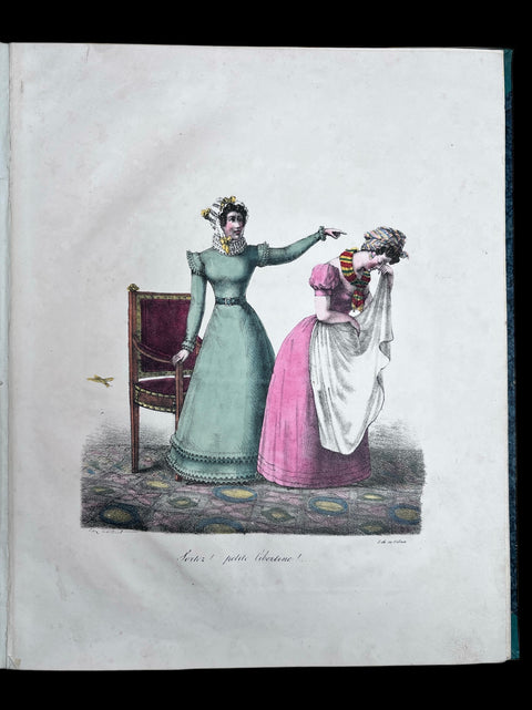 Collection of Hand-Coloured Lithographs