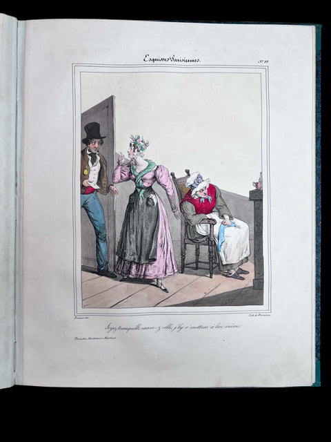 Collection of Hand-Coloured Lithographs