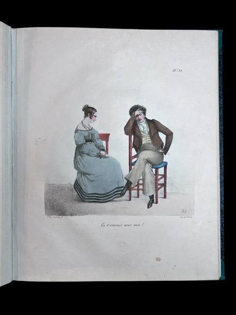 Collection of Hand-Coloured Lithographs