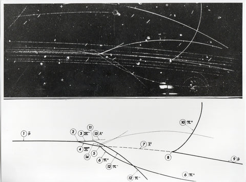 First discovery of the negative xi anti-particle