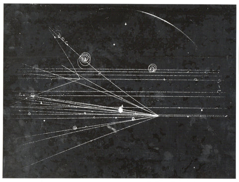 Interaction of a proton Photograph