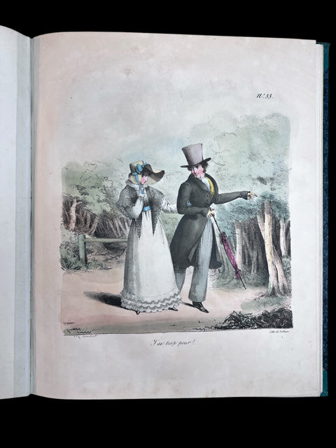 Collection of Hand-Coloured Lithographs