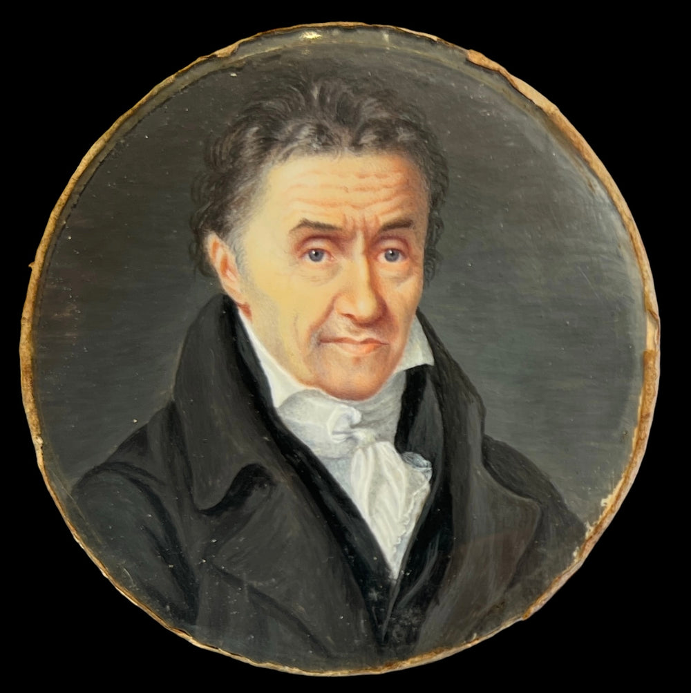 Pestalozzi, Johann Heinrich - miniature portrait