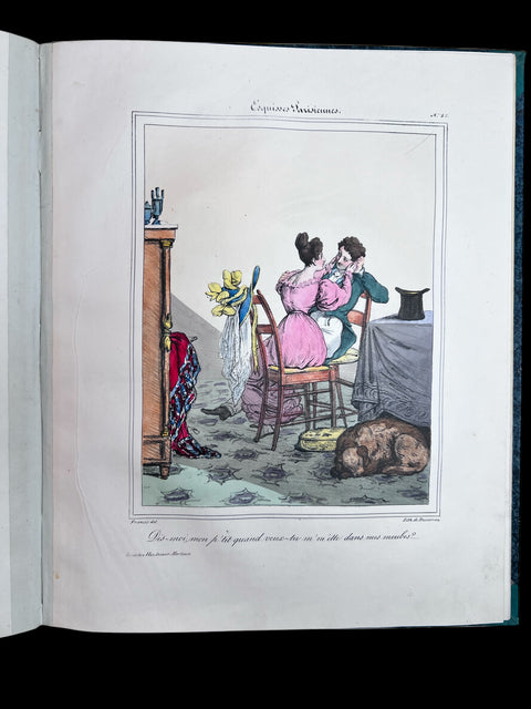 Collection of Hand-Coloured Lithographs