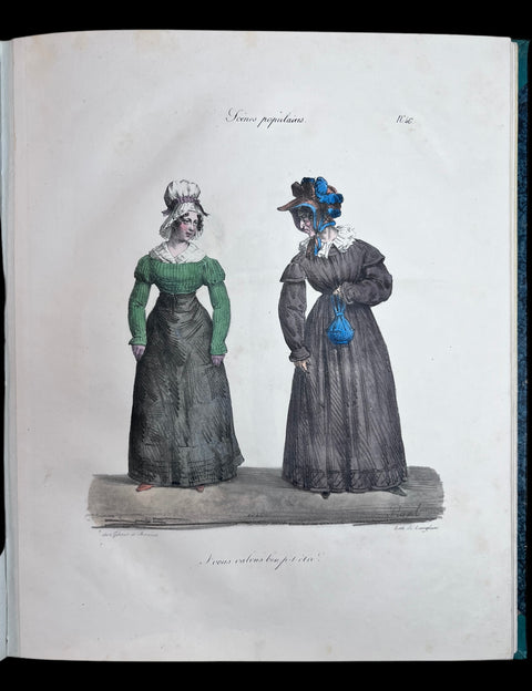 Collection of Hand-Coloured Lithographs