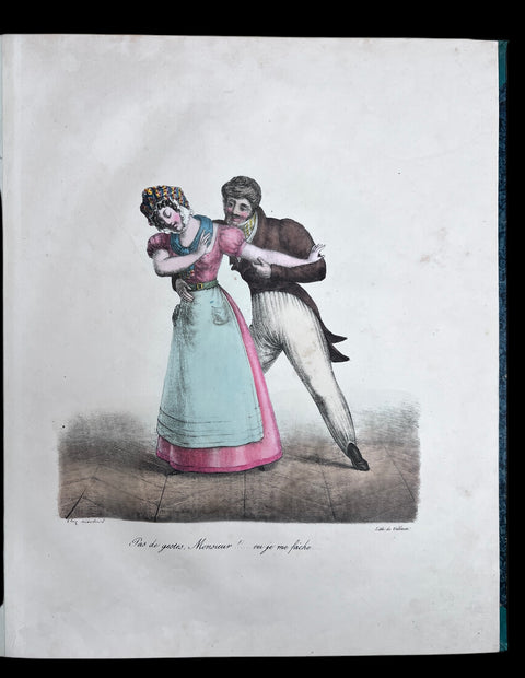 Collection of Hand-Coloured Lithographs