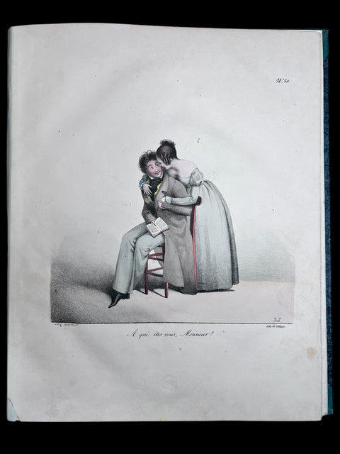 Collection of Hand-Coloured Lithographs