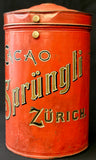 Very Rare Cacao Sprungli Tin Box Zurich - appleboutique-com