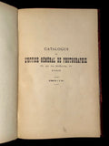 Catalogue Office Général de Photographie (Nadar) 1889