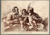 Holy Family Francesco Bartolozzi After Guercino