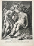 Christ in Tomb Gaspard Duchange after Paolo Veronese