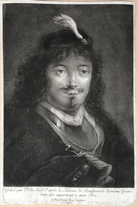Johann Elias Haid After Rembrandt 