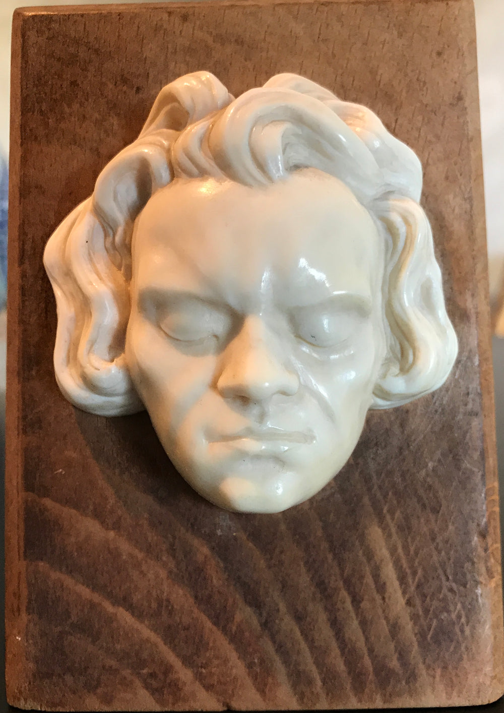 Ludwig van Beethoven Ivory Art Deco Sculpture