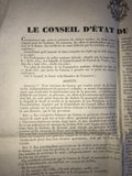 Proclamation du Conseil d'Etat du Canton de Vaud - Mesures pour se préserver du Choléra Morbus