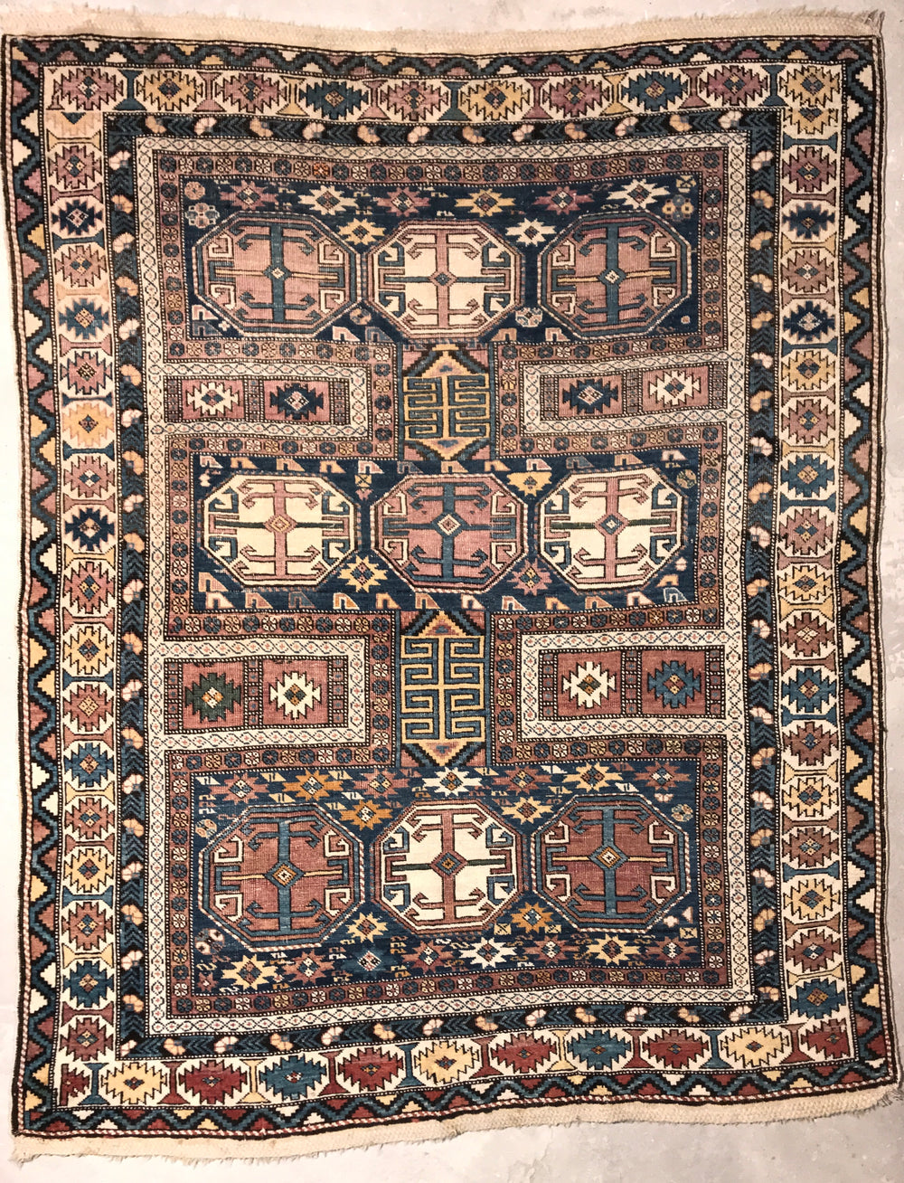 Fine Antique Russian Shirvan rug - South East circa 1880
