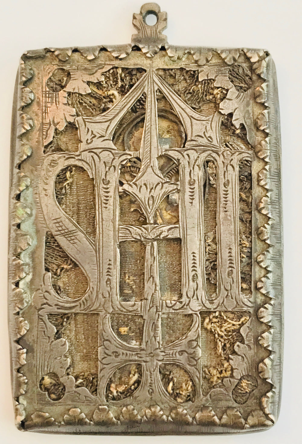 Silver Reliquary Pendant
