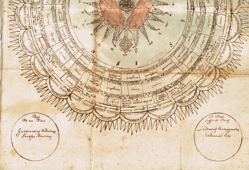 Magical Rosicrucian Calendar Calendarium Naturale Magicum Perpetuum - appleboutique-com