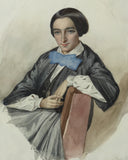 Johann Friedrich Dietler  portrait of a Lady